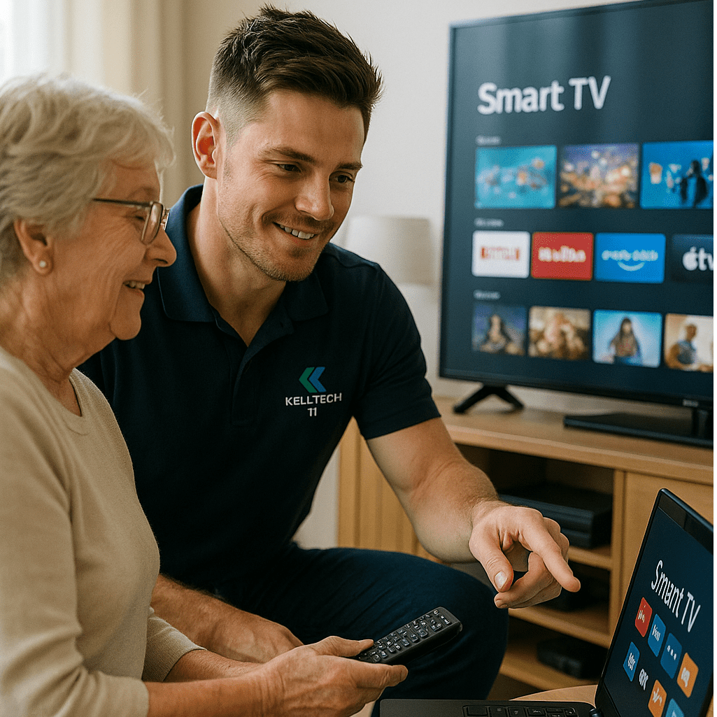 Smart TV & Home Streaming Setup - example 3